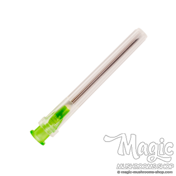 Sterile needle with luer fitting