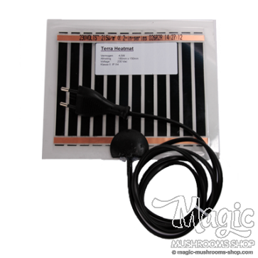 Thermo mat for mushroom grow kits