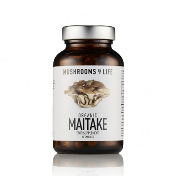 Mushrooms4life  Maitake Grifola frondosa Mushroom Capsules 