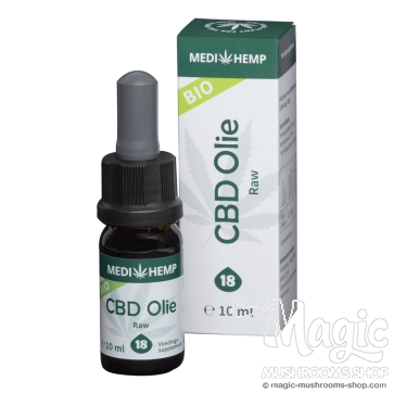 18% Organic CBD Oil | Medihemp RAW