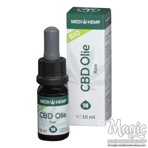 18% Organic CBD Oil | Medihemp RAW