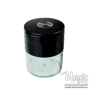 Stashbox clear with black top