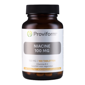 Proviform Niacin Flush 100 mg – Vitamin B3 Tablets for the Stamets Stack