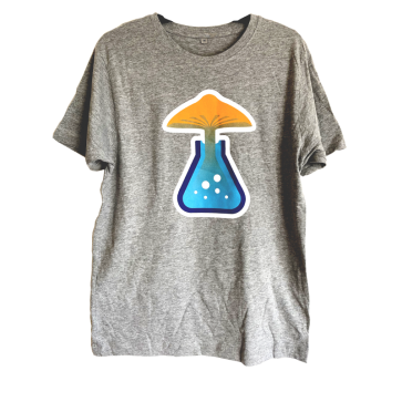 Men's T-Shirt Magic Mushrooms Shop Logo