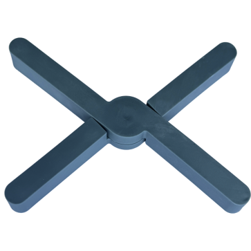 Foldable Mushroom Heat Guard unfolded