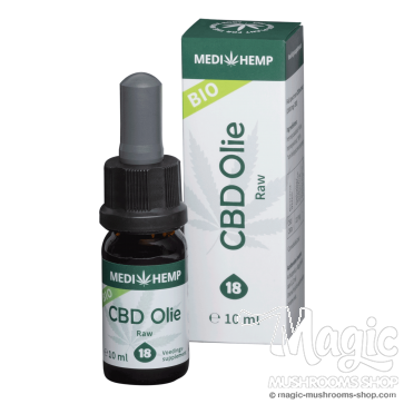 18% Organic CBD Oil | Medihemp RAW