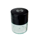 Stashboxes: TightVac opberg Container | Transparant met zwarte dop