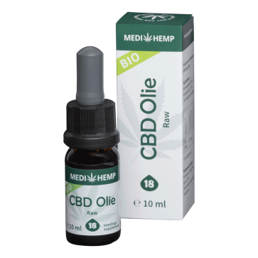 18% Organic CBD Oil | Medihemp RAW