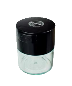 Stashbox clear with black top