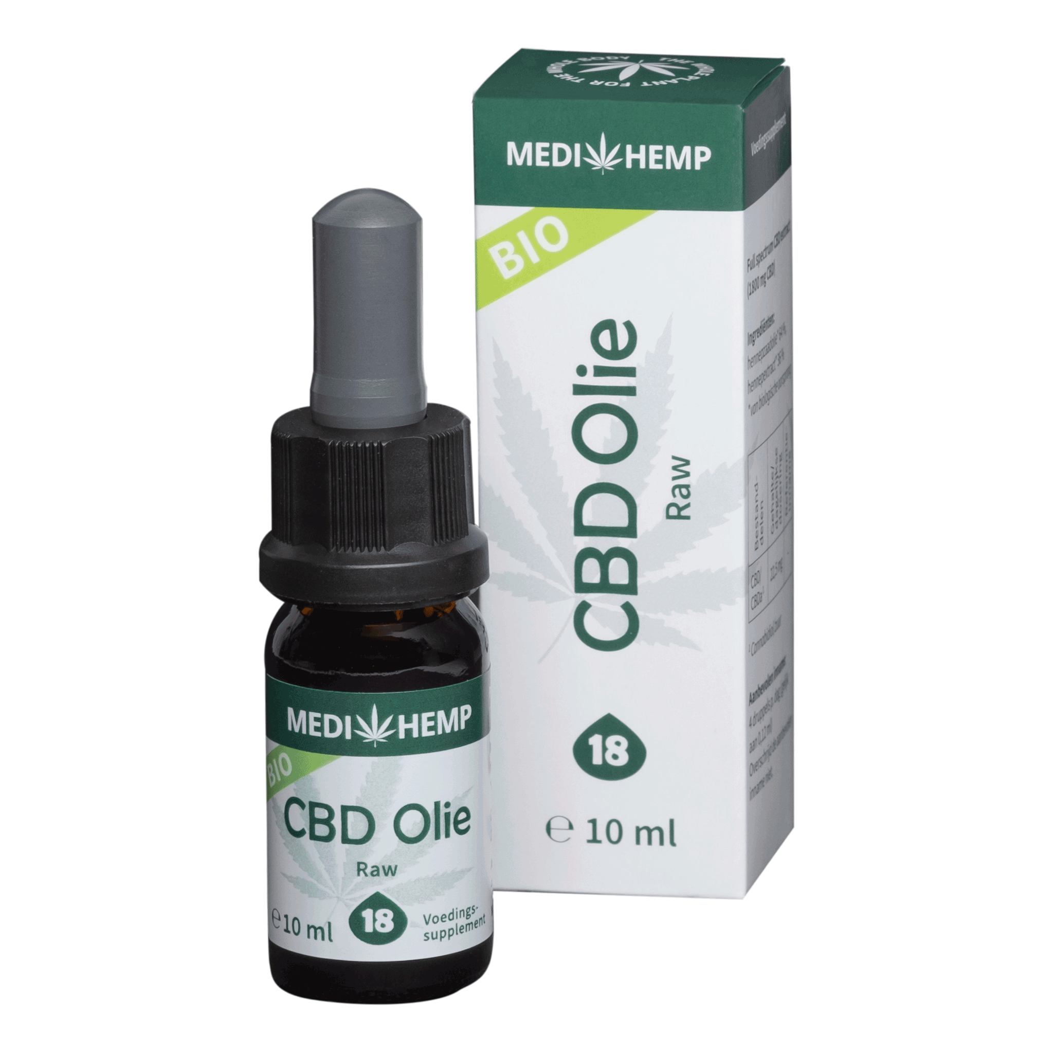 18% Organic CBD Oil | Medihemp RAW 18% Organic CBD Oil | Medihemp RAW