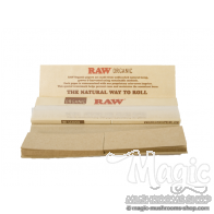 RAW Organic King Size Connoisseur Rolling Papers and Tips
