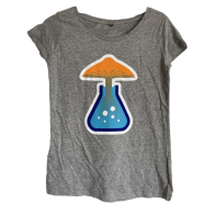 Woman T-shirt Logo Magic Mushrooms Shop