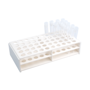 Test tube rack, holds 50 test tubes of with ⌀18mm