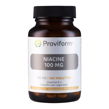 Proviform Niacin Flush 100 mg – Vitamin B3 Tablets for the Stamets Stack