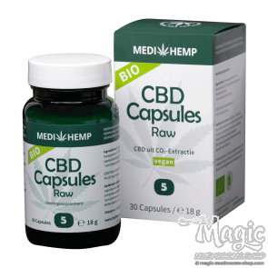 CBD Capsules 5% | Medihemp Raw CBD Capsules 5% | Medihemp Raw