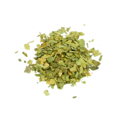 geschnittener Ginkgo Biloba als pflanzliches Nahrungsergänzungsmittel