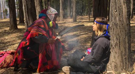 San Pedro Schamanen-Zeremonie – traditionelles Huachuma-Ritual der Anden