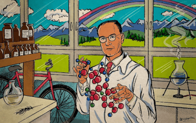 Porträt von Albert Hofmann