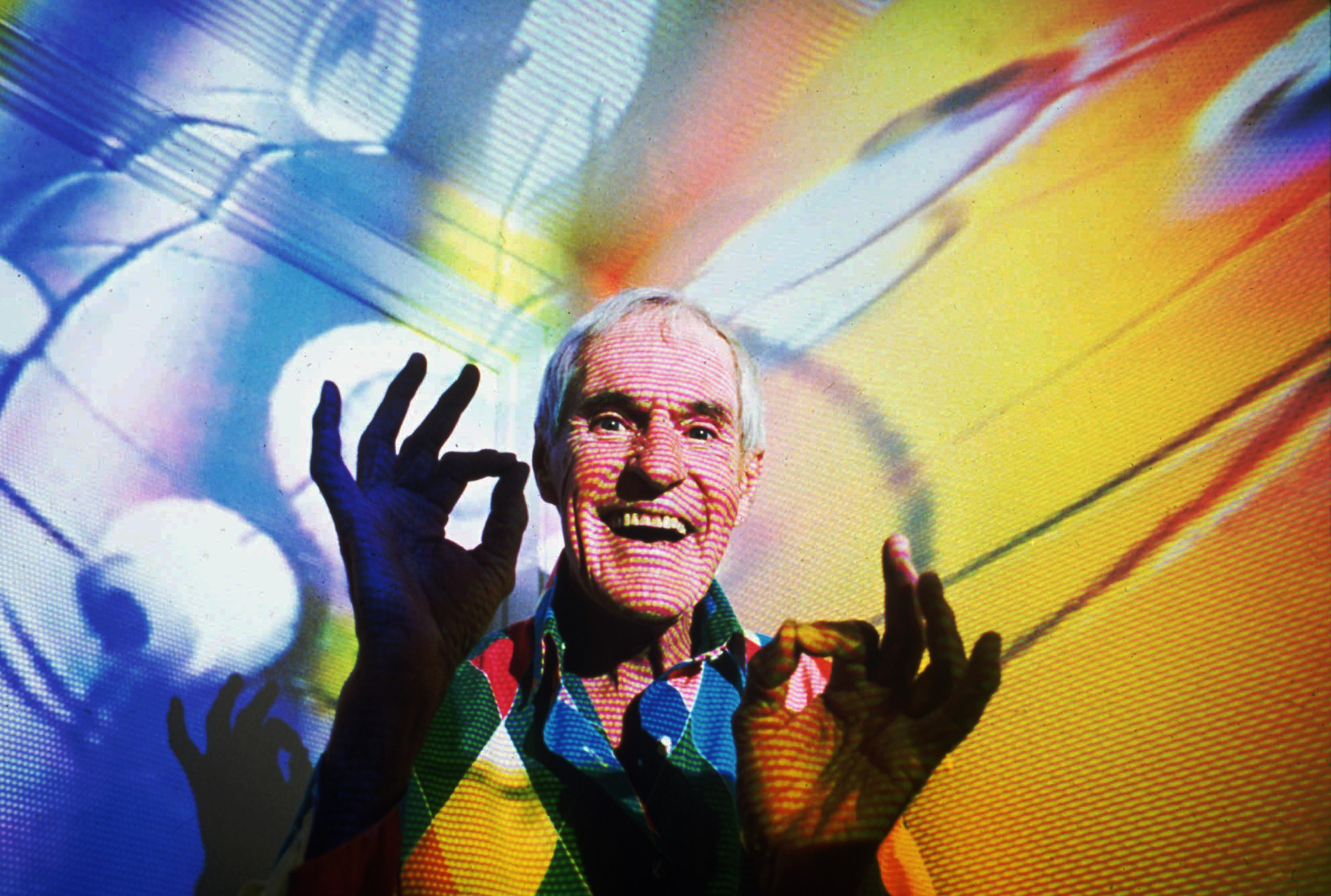 Timothy Leary, défenseur des psychédéliques et co-chercheur avec Ram Dass dans le Harvard Psilocybin Project