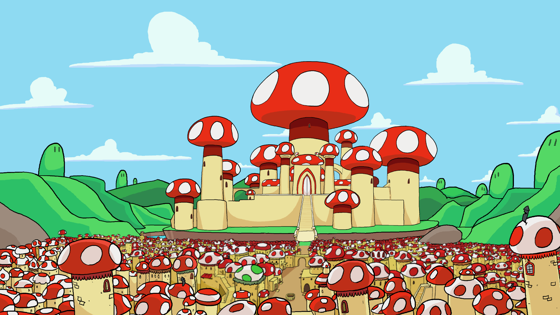 mushroom kingdom toy