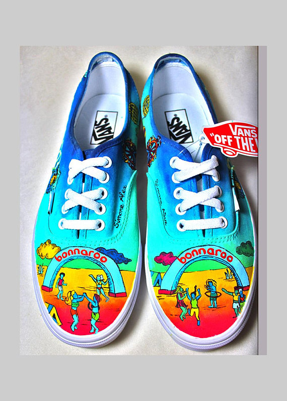 trippy vans shoes